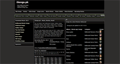 Desktop Screenshot of isongs.pk